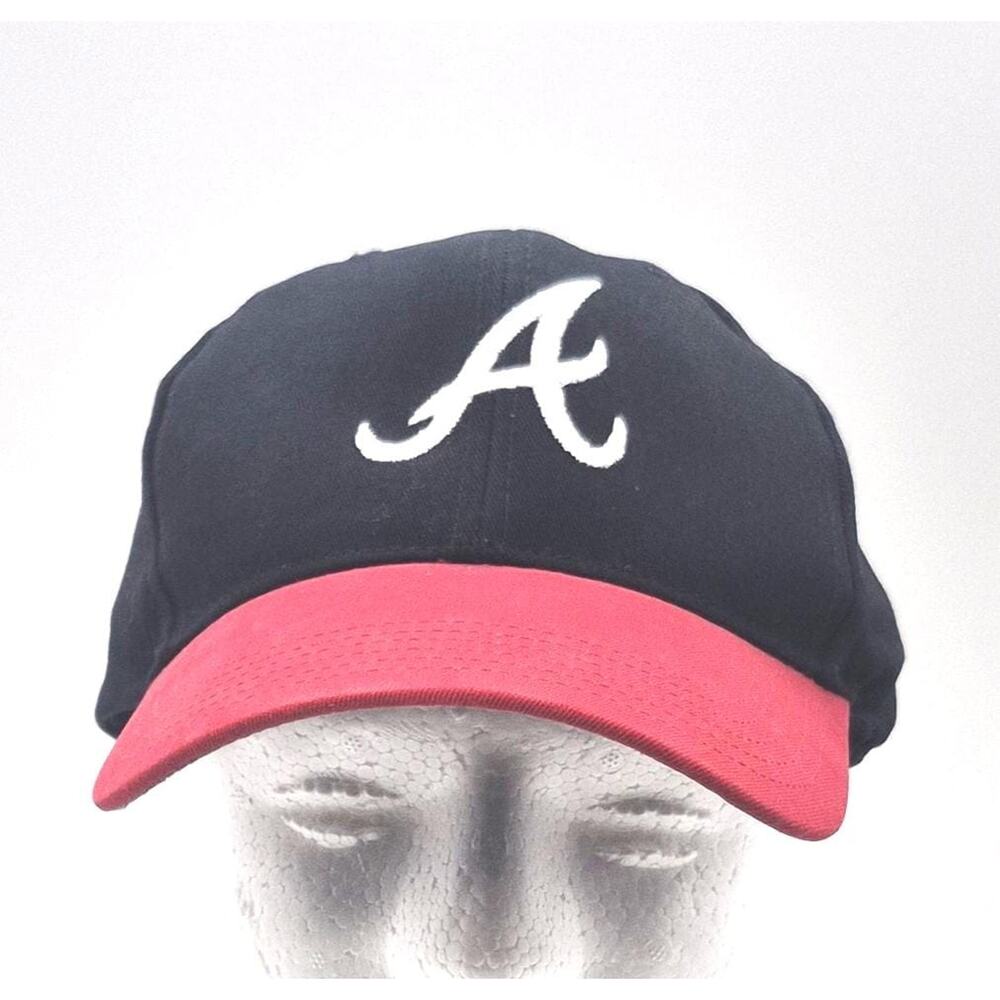 VTG Atlanta Braves Hat Baseball Cap Adjustable Size Genuine Merchandise MLB NWT